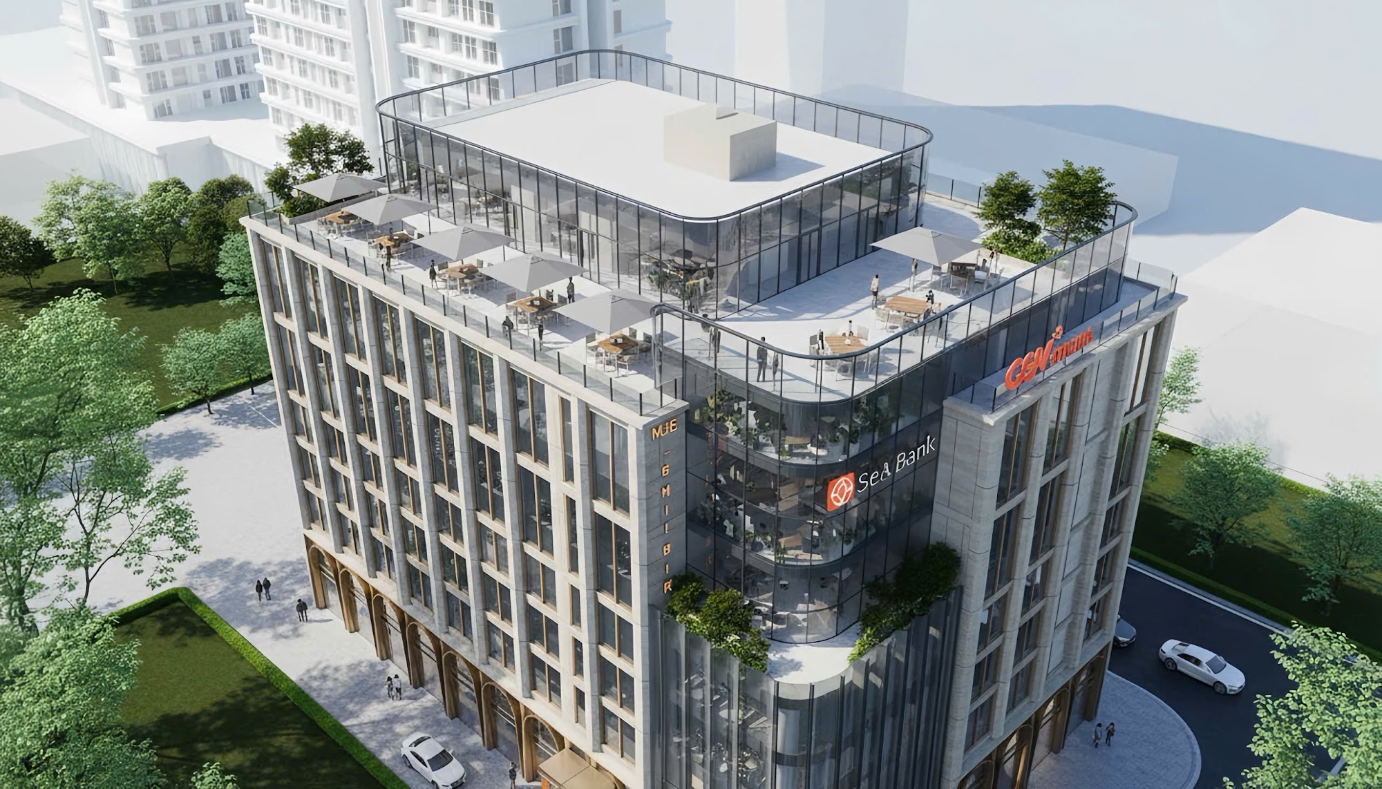 Phối cảnh Capital Square Đà Nẵng